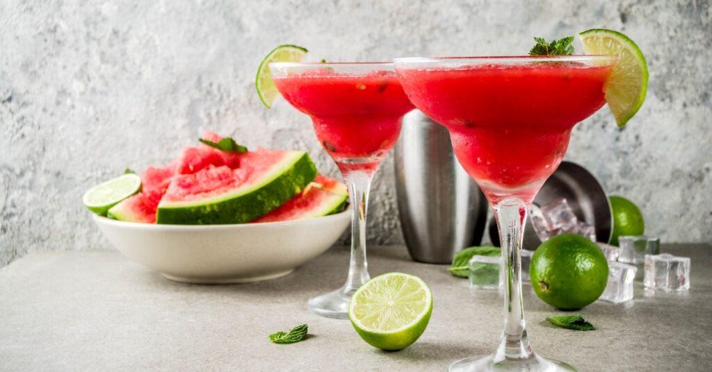 Watermelon Cocktails and Mocktails Drinks