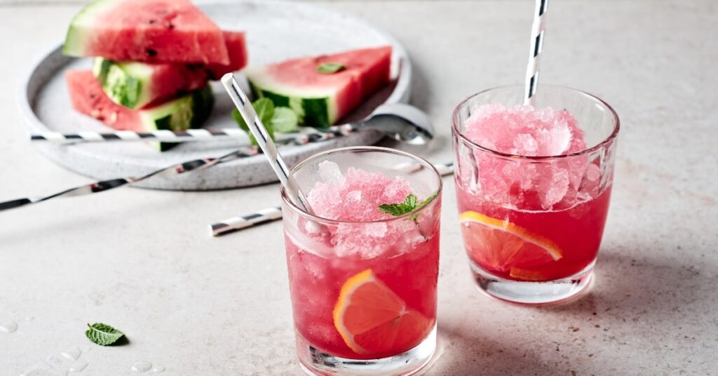 Watermelon Cocktails and Mocktails Drinks