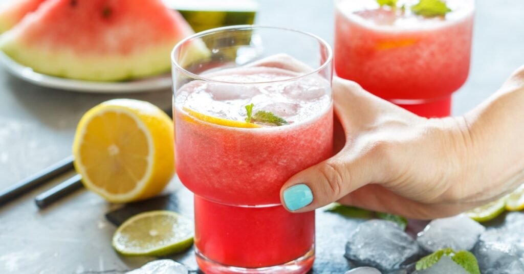 Watermelon Cocktails and Mocktails Drinks