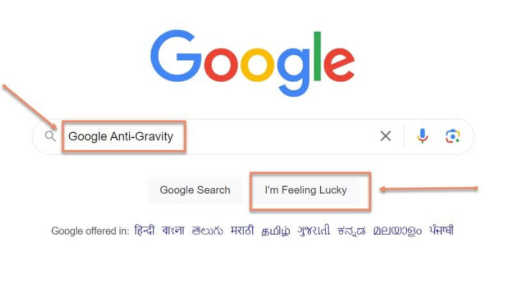 Gravity Google