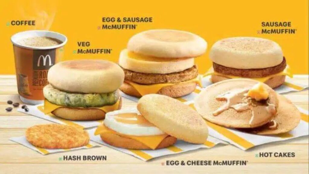 What time does McDonalds serve lunch