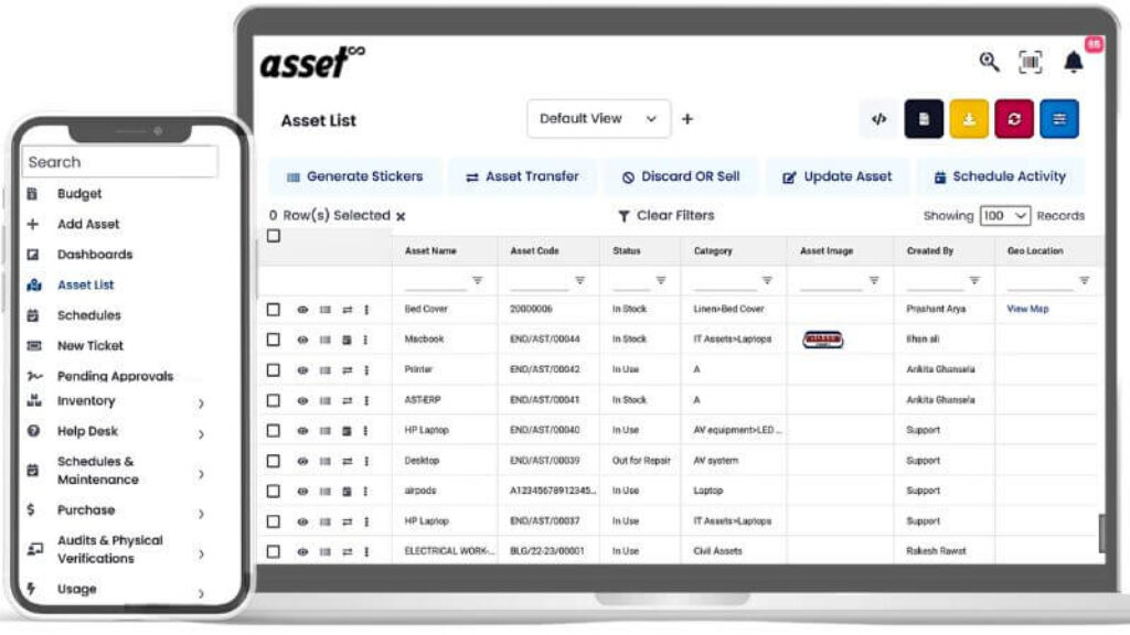 fixed assets management software